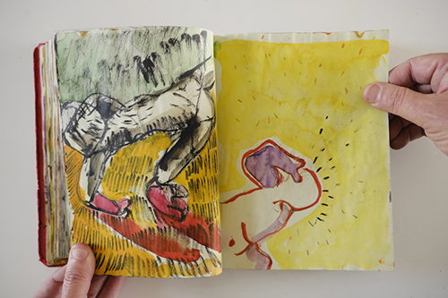 sketchbooks | carnet-2010 | &copy; patrice de Santa Coloma