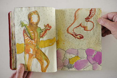 sketchbooks | carnet-2010 | &copy; patrice de Santa Coloma