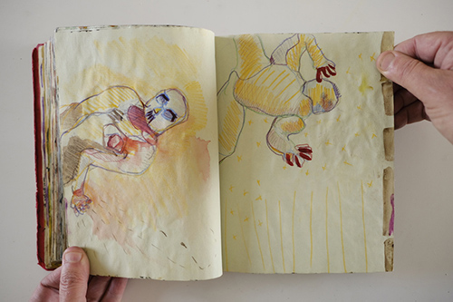 sketchbooks | carnet-2010 | &copy; patrice de Santa Coloma