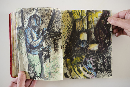 sketchbooks | carnet-2010 | &copy; patrice de Santa Coloma