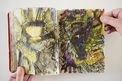 sketchbooks | carnet-2010 | &copy; patrice de Santa Coloma