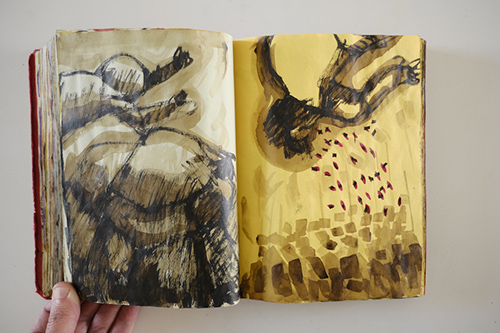 sketchbooks | carnet-2010 | &copy; patrice de Santa Coloma