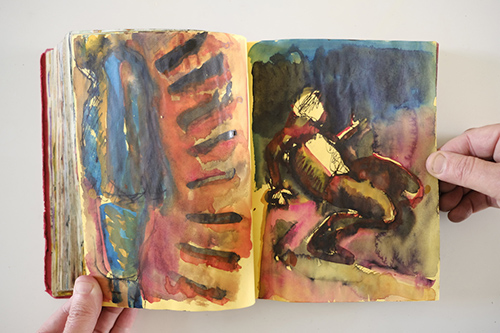 sketchbooks | carnet-2010 | &copy; patrice de Santa Coloma