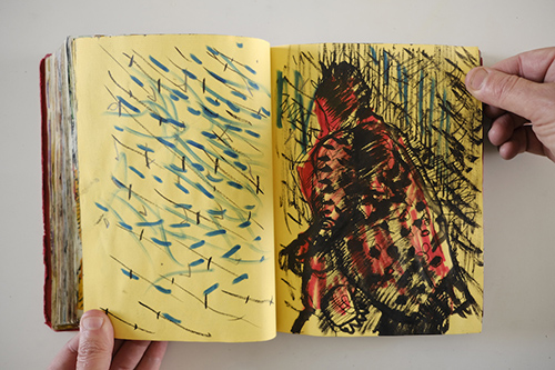 sketchbooks | carnet-2010 | &copy; patrice de Santa Coloma