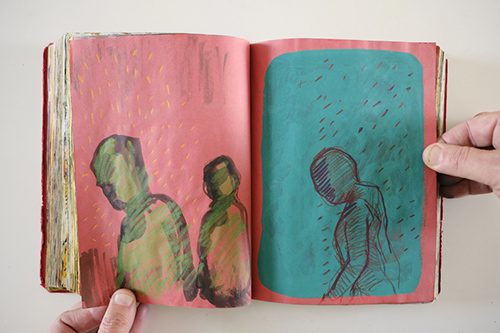 sketchbooks | carnet-2010 | &copy; patrice de Santa Coloma