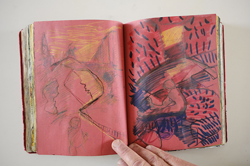 sketchbooks | carnet-2010 | &copy; patrice de Santa Coloma