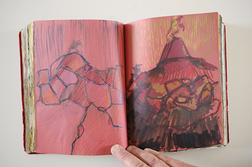 sketchbooks | carnet-2010 | &copy; patrice de Santa Coloma
