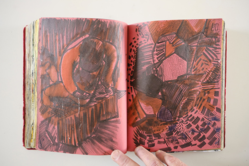 sketchbooks | carnet-2010 | &copy; patrice de Santa Coloma