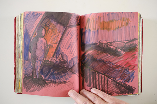 sketchbooks | carnet-2010 | &copy; patrice de Santa Coloma