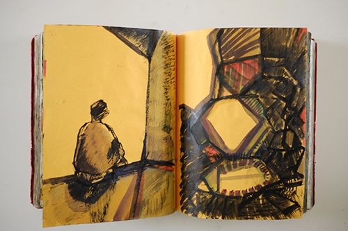 sketchbooks | carnet-2010 | &copy; patrice de Santa Coloma
