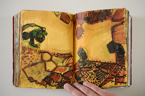 sketchbooks | carnet-2010 | &copy; patrice de Santa Coloma