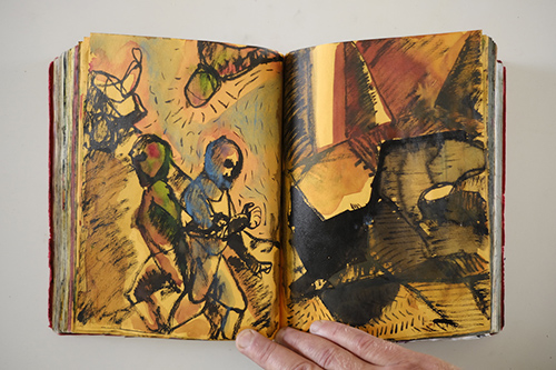 sketchbooks | carnet-2010 | &copy; patrice de Santa Coloma