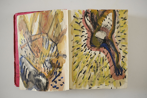 sketchbooks | carnet-2010 | &copy; patrice de Santa Coloma