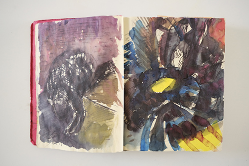 sketchbooks | carnet-2010 | &copy; patrice de Santa Coloma