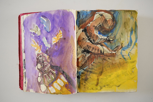 sketchbooks | carnet-2010 | &copy; patrice de Santa Coloma