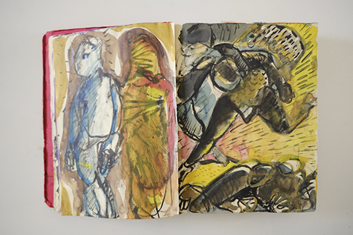 sketchbooks | carnet-2010 | &copy; patrice de Santa Coloma