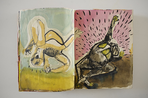 sketchbooks | carnet-2010 | &copy; patrice de Santa Coloma