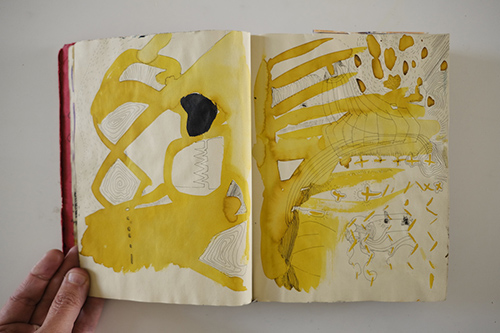 sketchbooks | carnet-2010 | &copy; patrice de Santa Coloma