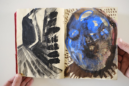 sketchbooks | carnet-2010 | &copy; patrice de Santa Coloma