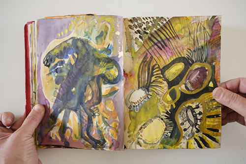 sketchbooks | carnet-2010 | &copy; patrice de Santa Coloma
