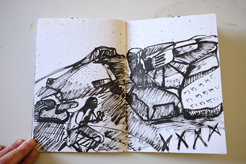 cuadernos | carnet-2011 | &copy; patrice de Santa Coloma