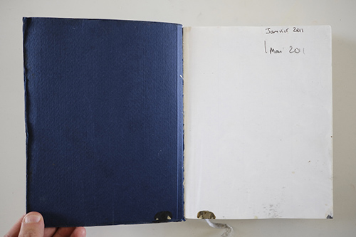cuadernos | carnet-2011 | &copy; patrice de Santa Coloma