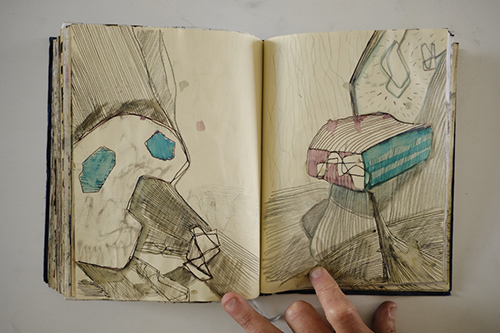 cuadernos | carnet-2011 | &copy; patrice de Santa Coloma