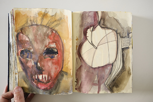 cuadernos | carnet-2011 | &copy; patrice de Santa Coloma