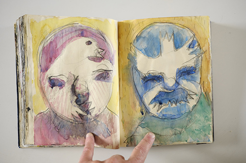 cuadernos | carnet-2011 | &copy; patrice de Santa Coloma