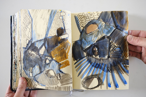 cuadernos | carnet-2011 | &copy; patrice de Santa Coloma