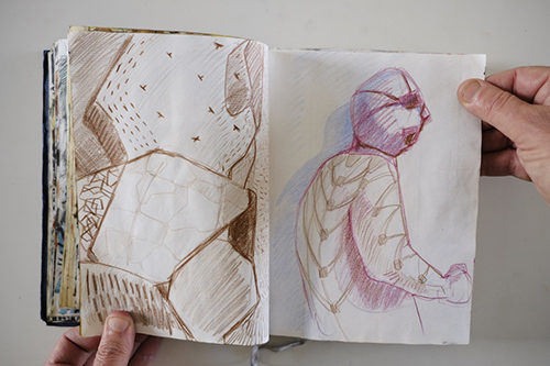 cuadernos | carnet-2011 | &copy; patrice de Santa Coloma