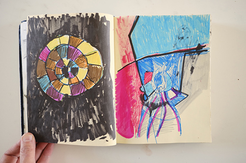 cuadernos | carnet-2014 | &copy; patrice de Santa Coloma