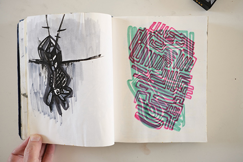 cuadernos | carnet-2014 | &copy; patrice de Santa Coloma