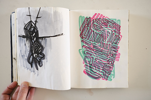 cuadernos | carnet-2014 | &copy; patrice de Santa Coloma