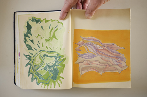 sketchbooks | carnet-2016 | &copy; patrice de Santa Coloma