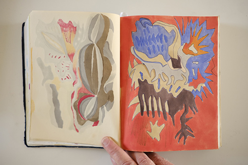 sketchbooks | carnet-2016 | &copy; patrice de Santa Coloma