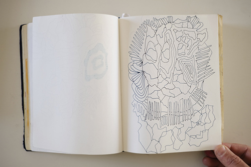 sketchbooks | carnet-2016 | &copy; patrice de Santa Coloma