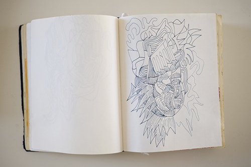 sketchbooks | carnet-2016 | &copy; patrice de Santa Coloma
