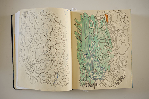 sketchbooks | carnet-2016 | &copy; patrice de Santa Coloma