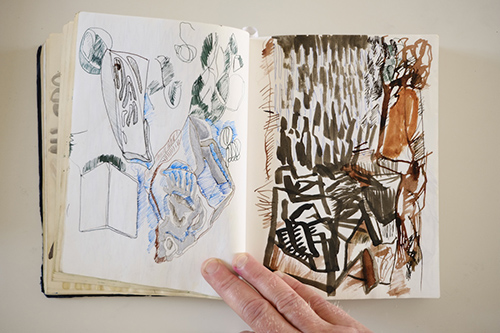 sketchbooks | carnet-2016 | &copy; patrice de Santa Coloma