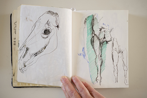 sketchbooks | carnet-2016 | &copy; patrice de Santa Coloma