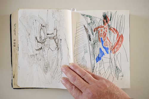 sketchbooks | carnet-2016 | &copy; patrice de Santa Coloma
