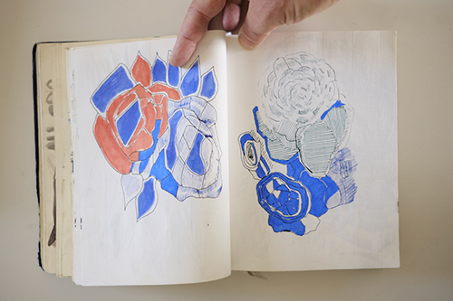 sketchbooks | carnet-2016 | &copy; patrice de Santa Coloma