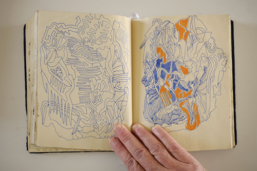 sketchbooks | carnet-2016 | &copy; patrice de Santa Coloma