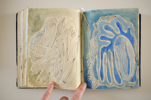 sketchbooks | carnet-2016 | &copy; patrice de Santa Coloma