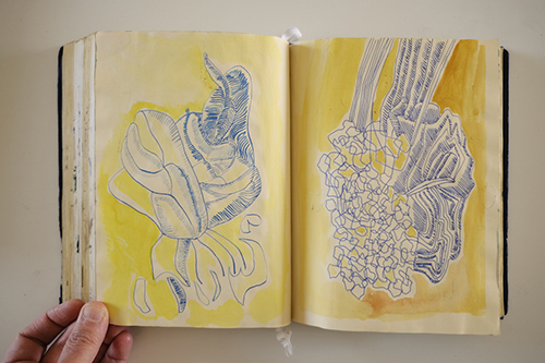 sketchbooks | carnet-2016 | &copy; patrice de Santa Coloma
