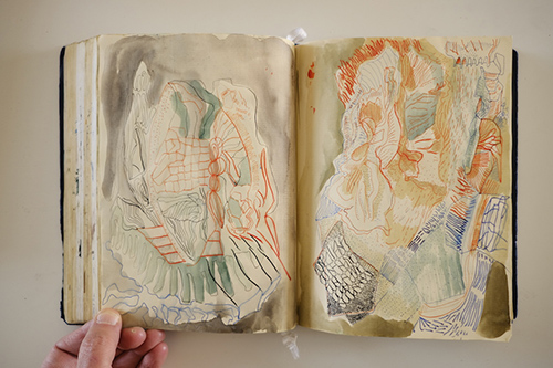 sketchbooks | carnet-2016 | &copy; patrice de Santa Coloma