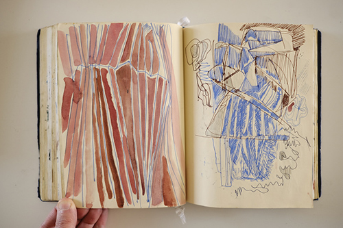 sketchbooks | carnet-2016 | &copy; patrice de Santa Coloma
