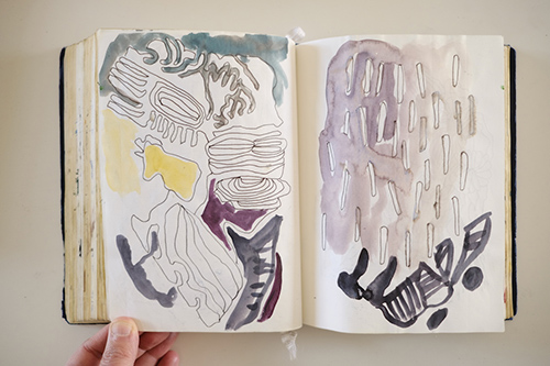sketchbooks | carnet-2016 | &copy; patrice de Santa Coloma
