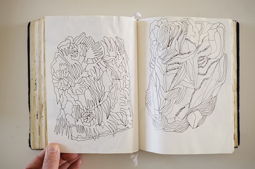 sketchbooks | carnet-2016 | &copy; patrice de Santa Coloma